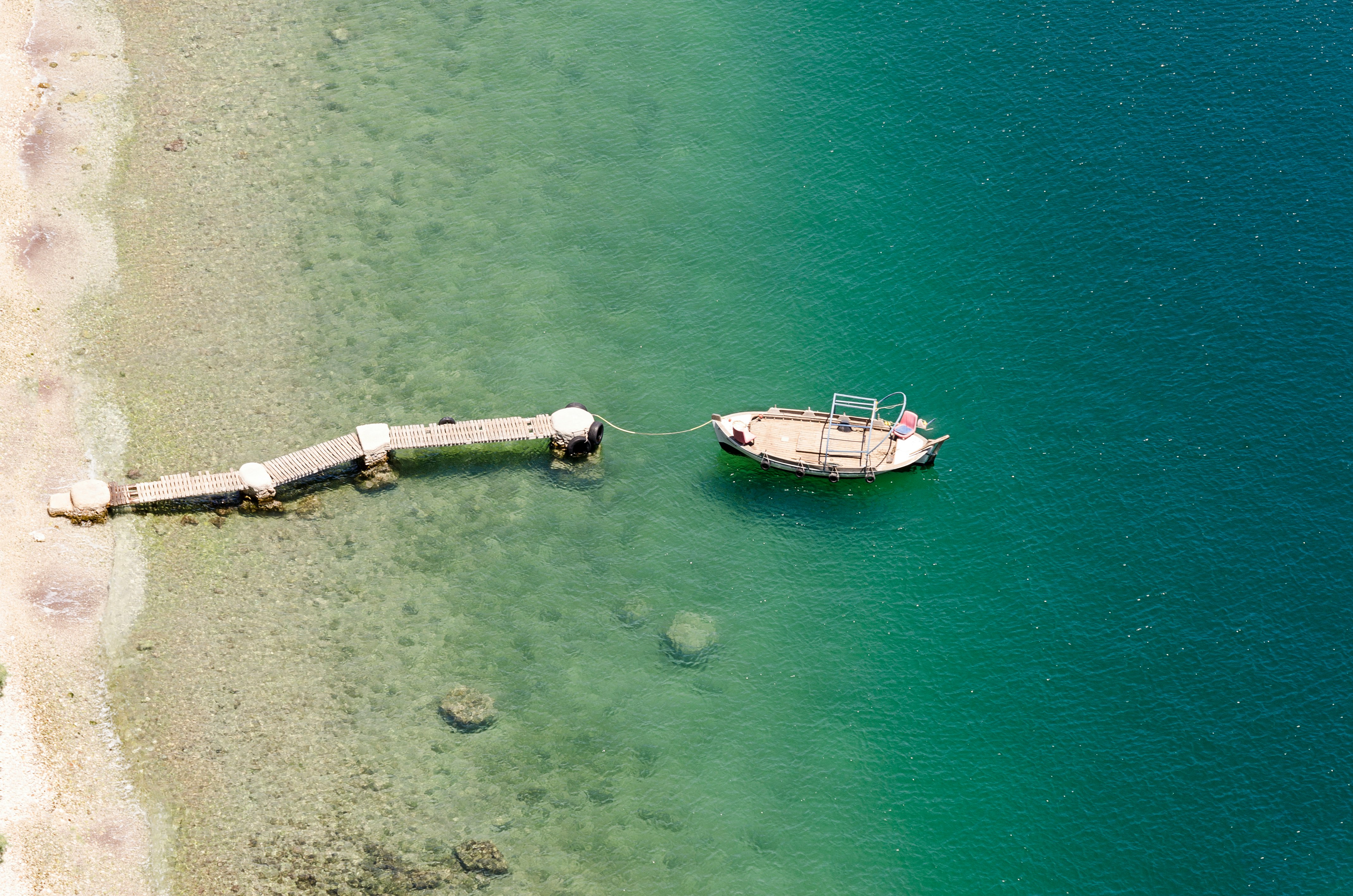 boat near shore